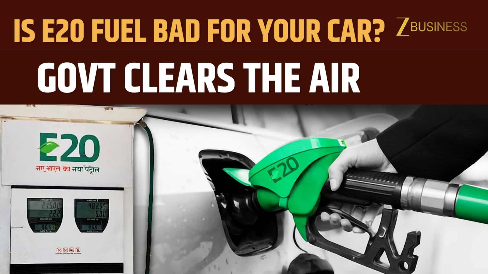 E20 Petrol Rollout: Govt Says Mileage Impact Just 1–2%