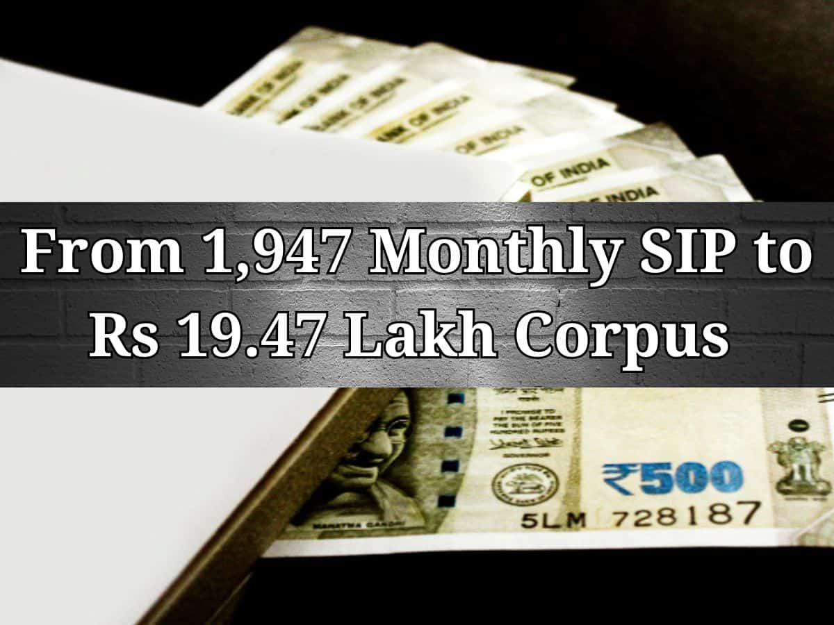 From Rs 1,947 SIP to Rs 19.47 Lakh Corpus: Starting this Independence Day, in how many years can you achieve Rs 19.47 lakh corpus from Rs 1,947 monthly investment? 