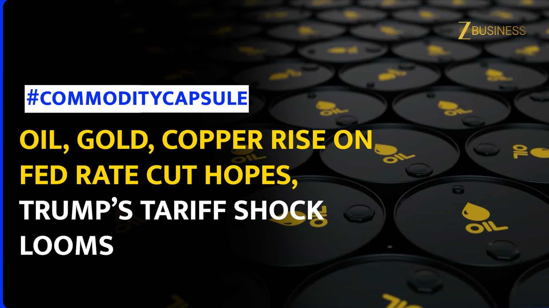 Oil rebounds, metals surge as Fed rate cut bets grow and Trump hikes India tariffs
