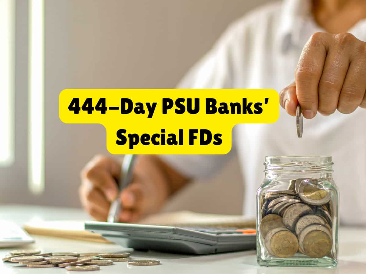 444-Day Special FDs: SBI, Punjab & Sind Bank, IOB & more—Which PSU bank offers highest return on Rs 13,52,000 investment?