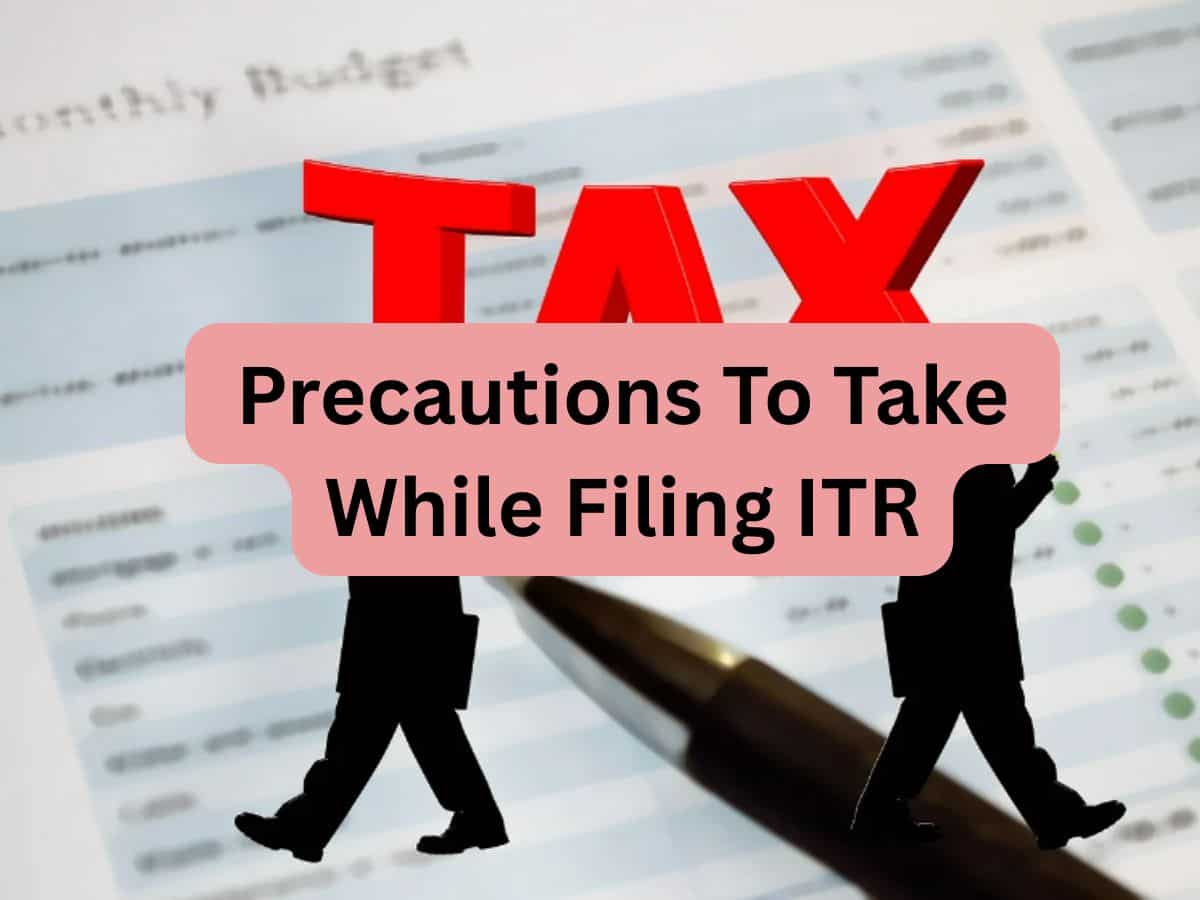 ITR Filing 2025: What precautions should you take while filing the return of income? Checklist inside