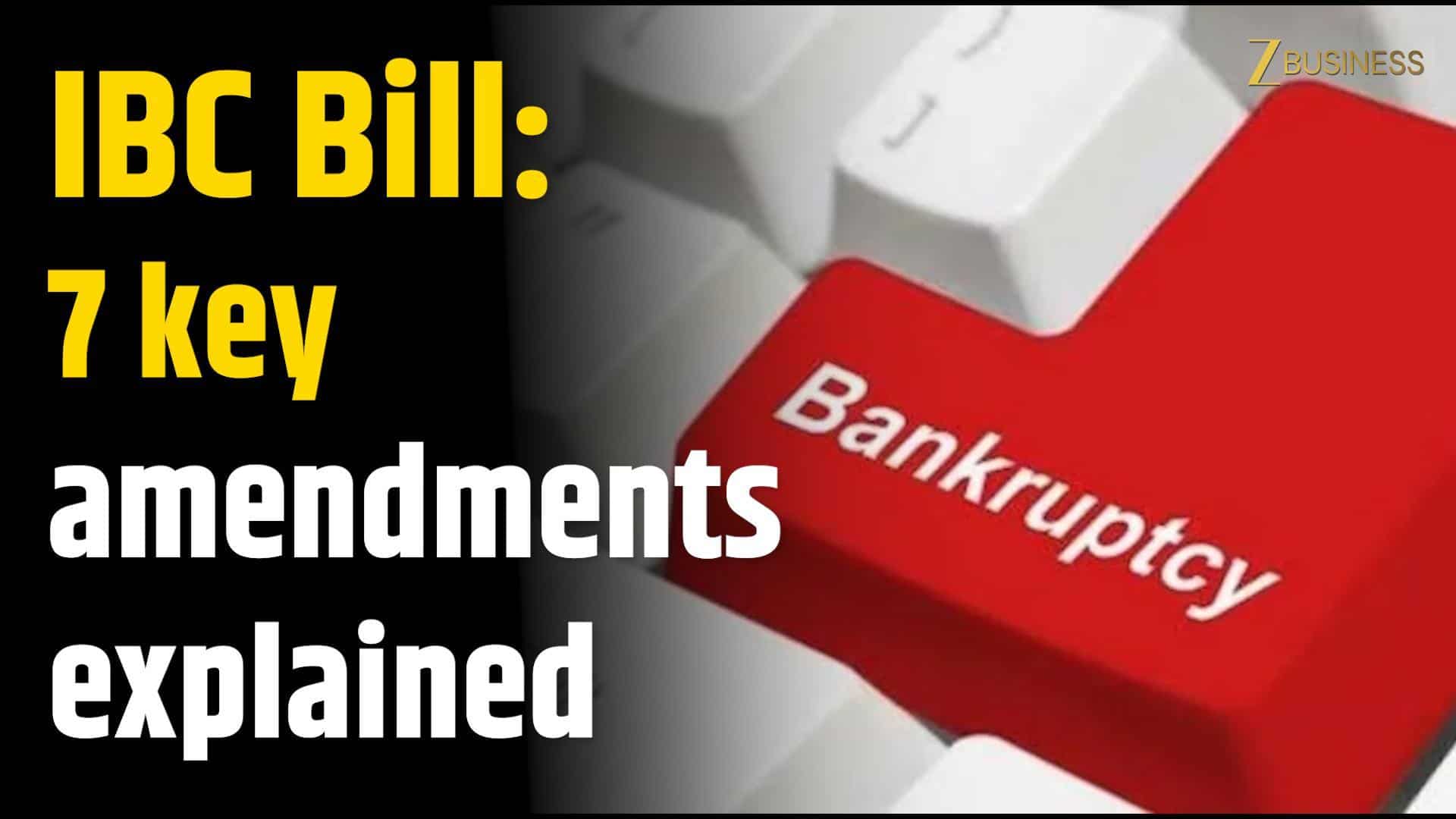 Nirmala Sitharaman tables amended IBC bill in Lok Sabha