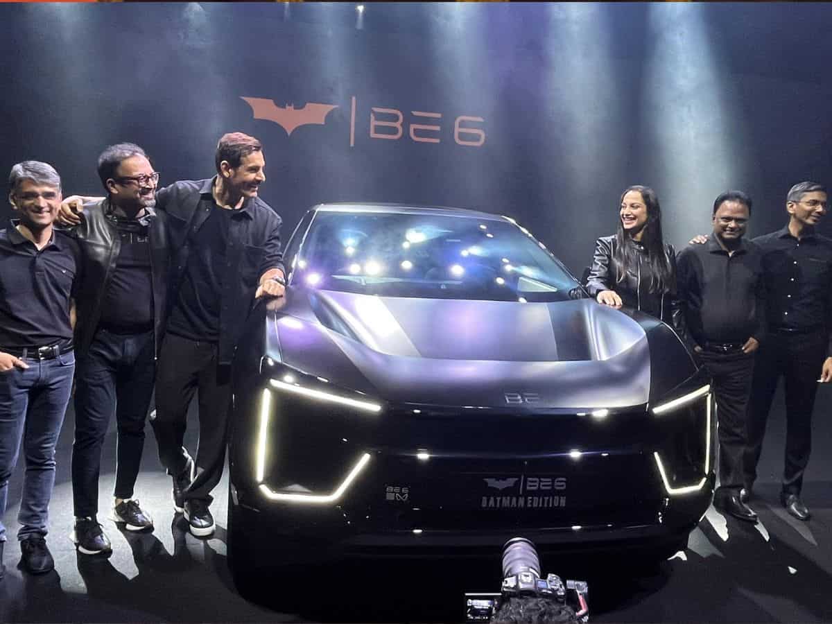 Mahindra & Mahindra rolls out BE6 EV Limited Batman Edition; check out price, features, delivery date 