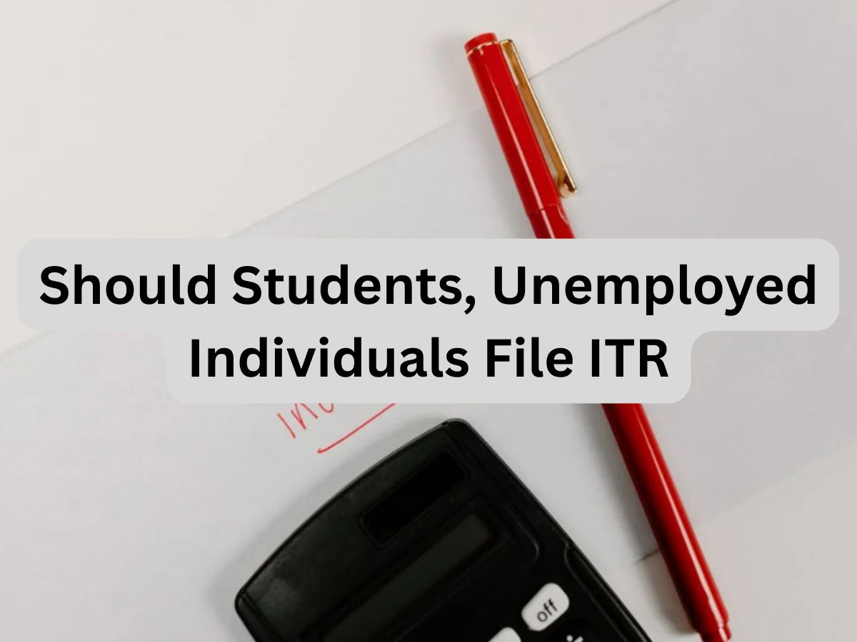 ITR Filing 2025: Student or unemployed? Do you need to file ITR? Here's what you need to know
