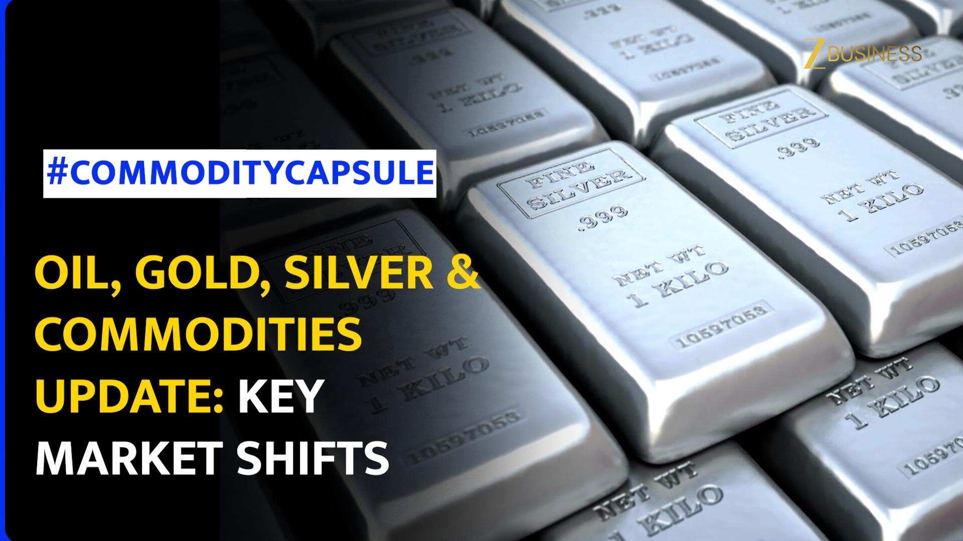 Oil prices rise as Ukraine-Russia tensions grow; Gold, Silver steady on Fed rate cut hopes