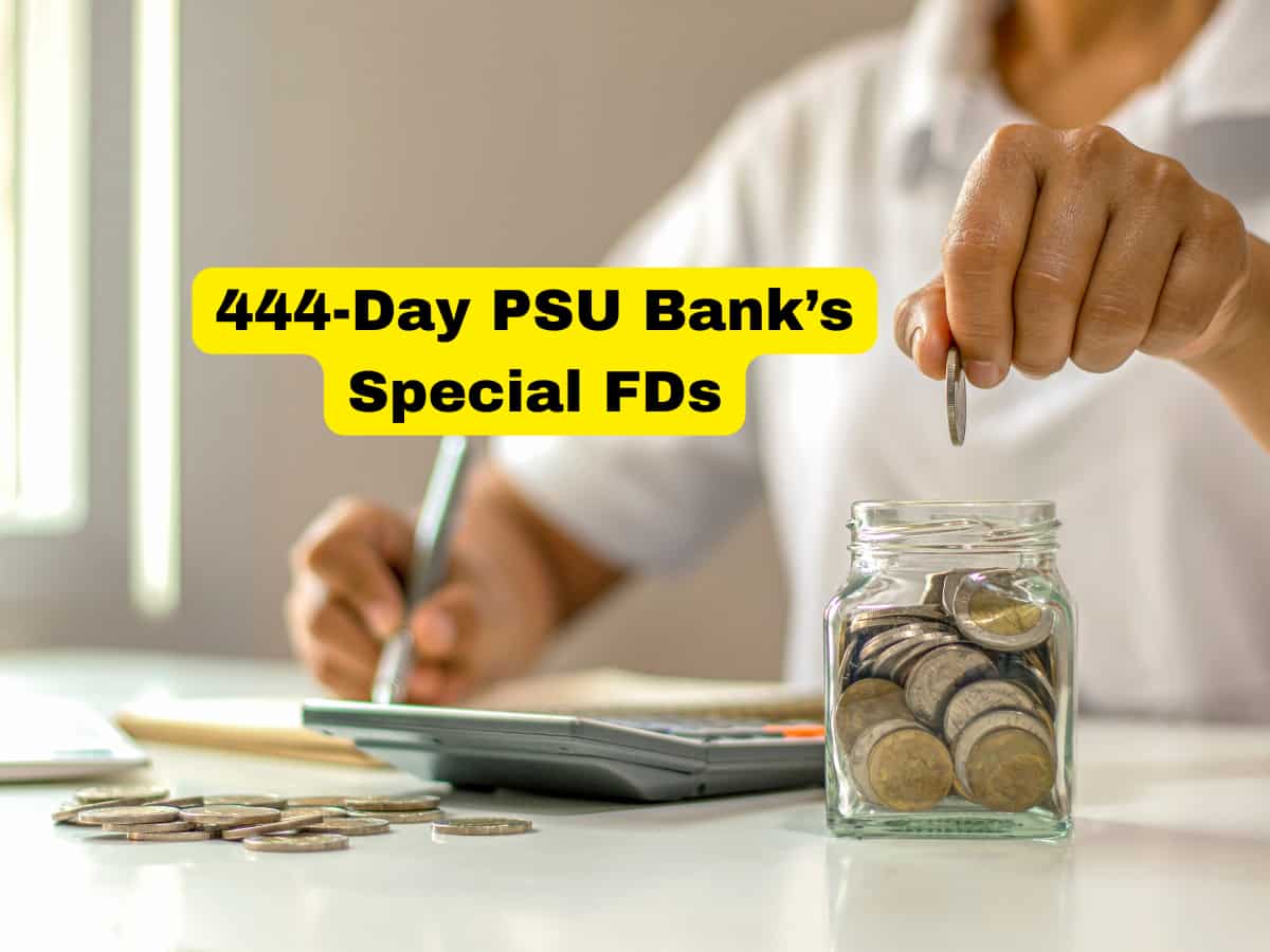 444-day special FDs: SBI, Punjab and Sind Bank, IOB and more—Which PSU bank offers highest return on Rs 12,22,222 or Rs 14,44,444 investment?