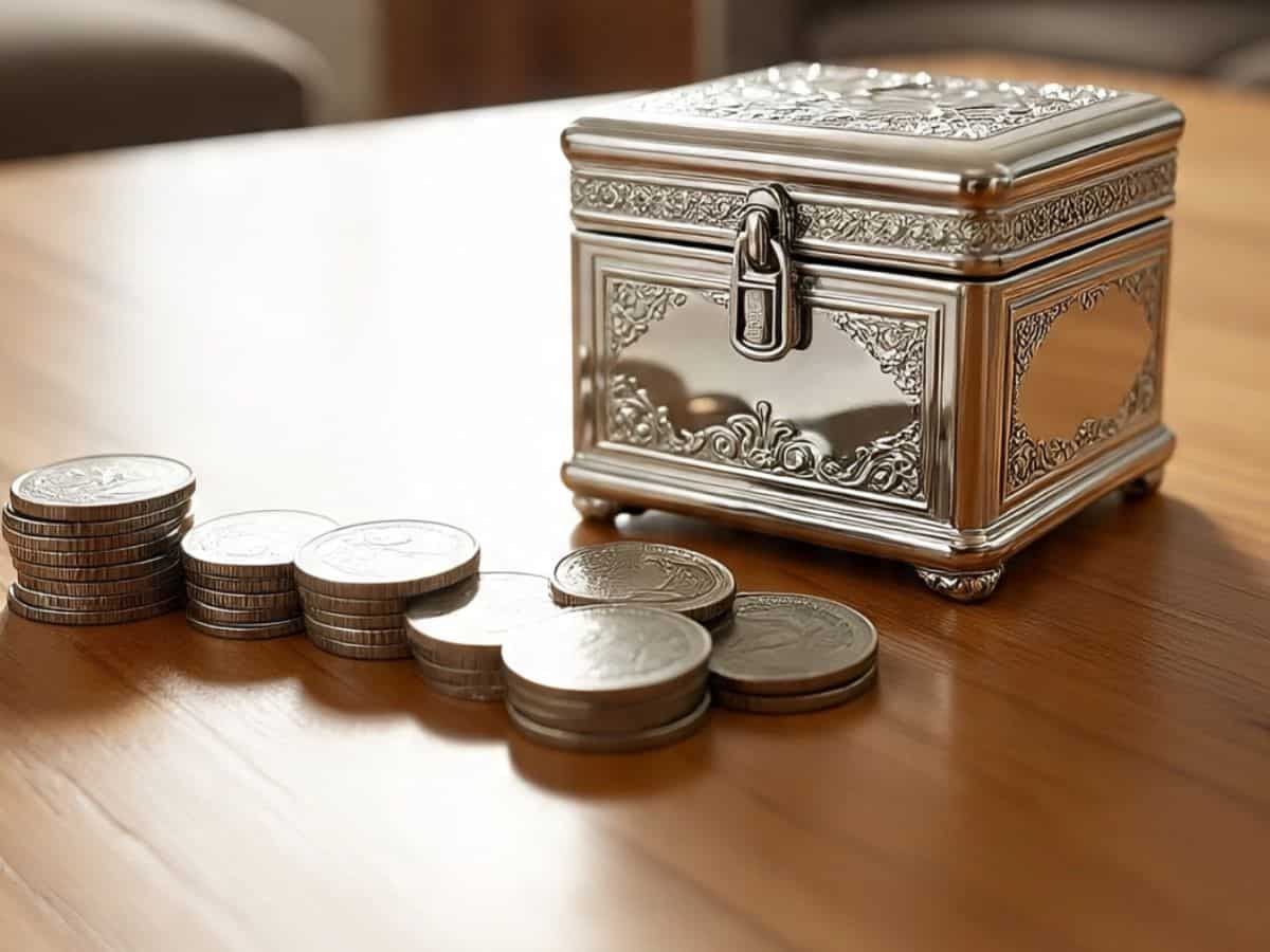 Silver shines, domestic futures scale Rs 1,28,575 lifetime high on MCX; gold within Rs 200 of new peak