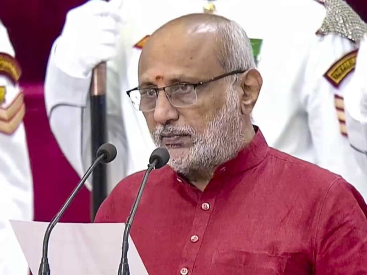 Vice President CP Radhakrishnan assumes charge as Rajya Sabha chairman
