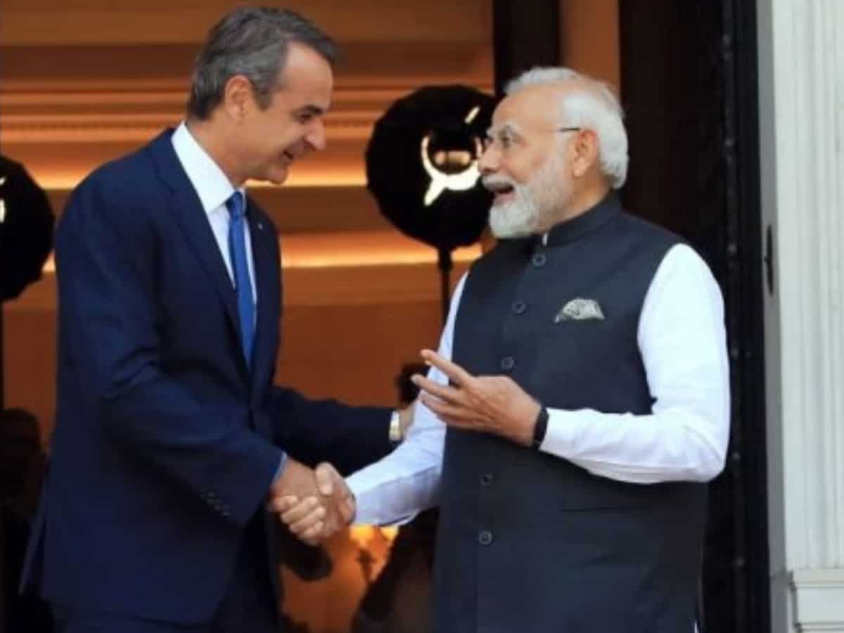 Greece PM Kyriakos Mitsotakis extends support for India-EU FTA, AI Summit in call with PM Modi