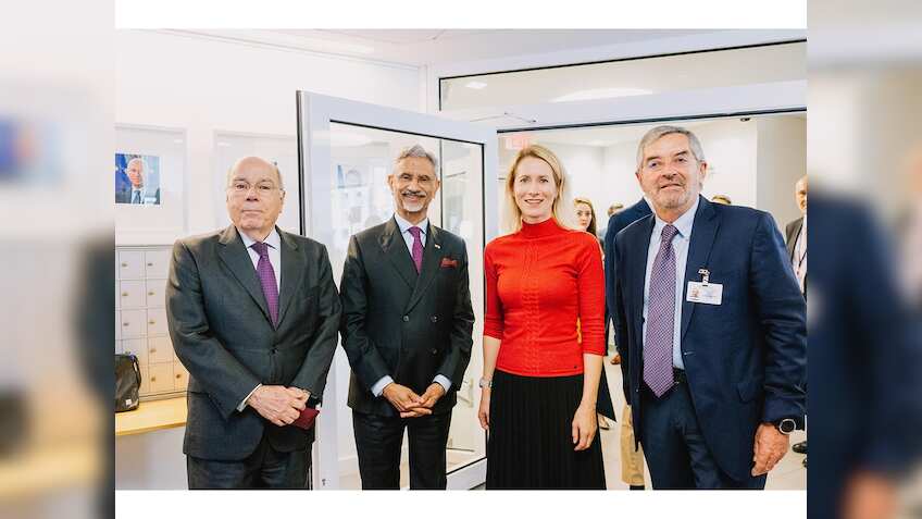 EAM Jaishankar meets EU Foreign Ministers in New York, holds talks on multilateralism, Ukraine and Gaza