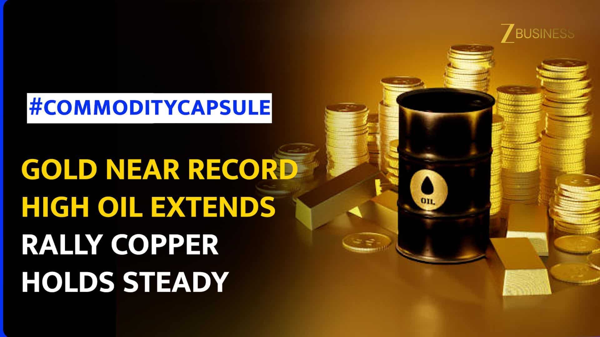 Gold Holds Near Record as Oil Rallies and Fed Signals Uncertainty