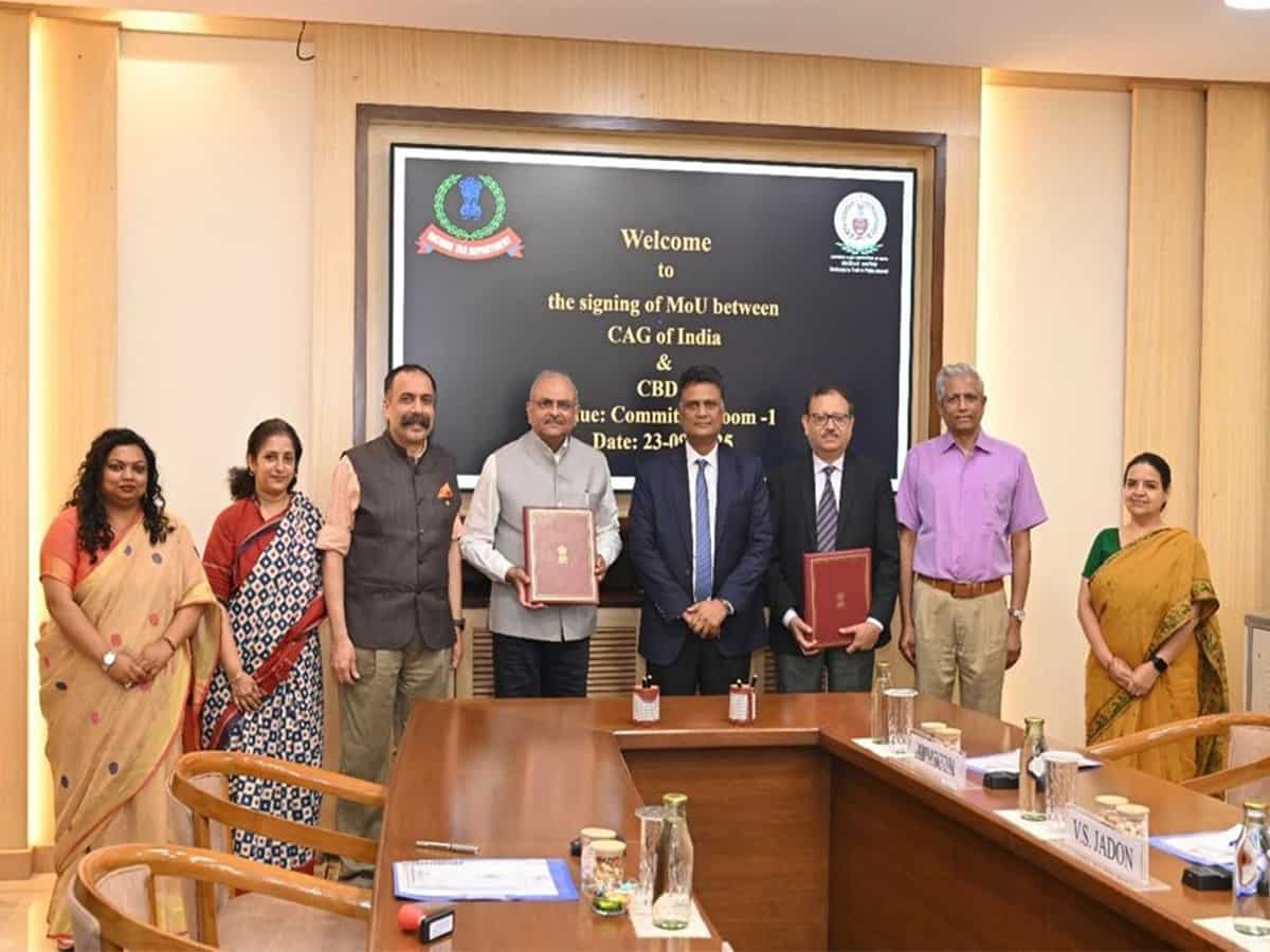 CAG, CBDT sign MoU to strengthen audit cooperation and tax administration