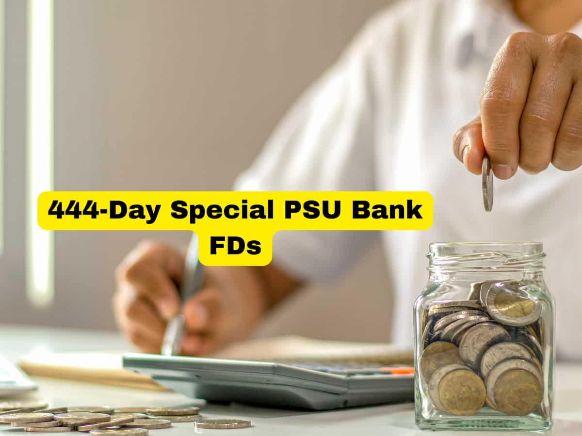 444-Day Special FDs: SBI, Punjab & Sind Bank, Canara Bank & more—Which PSU bank offers highest return on Rs 7.25 lakh investment?