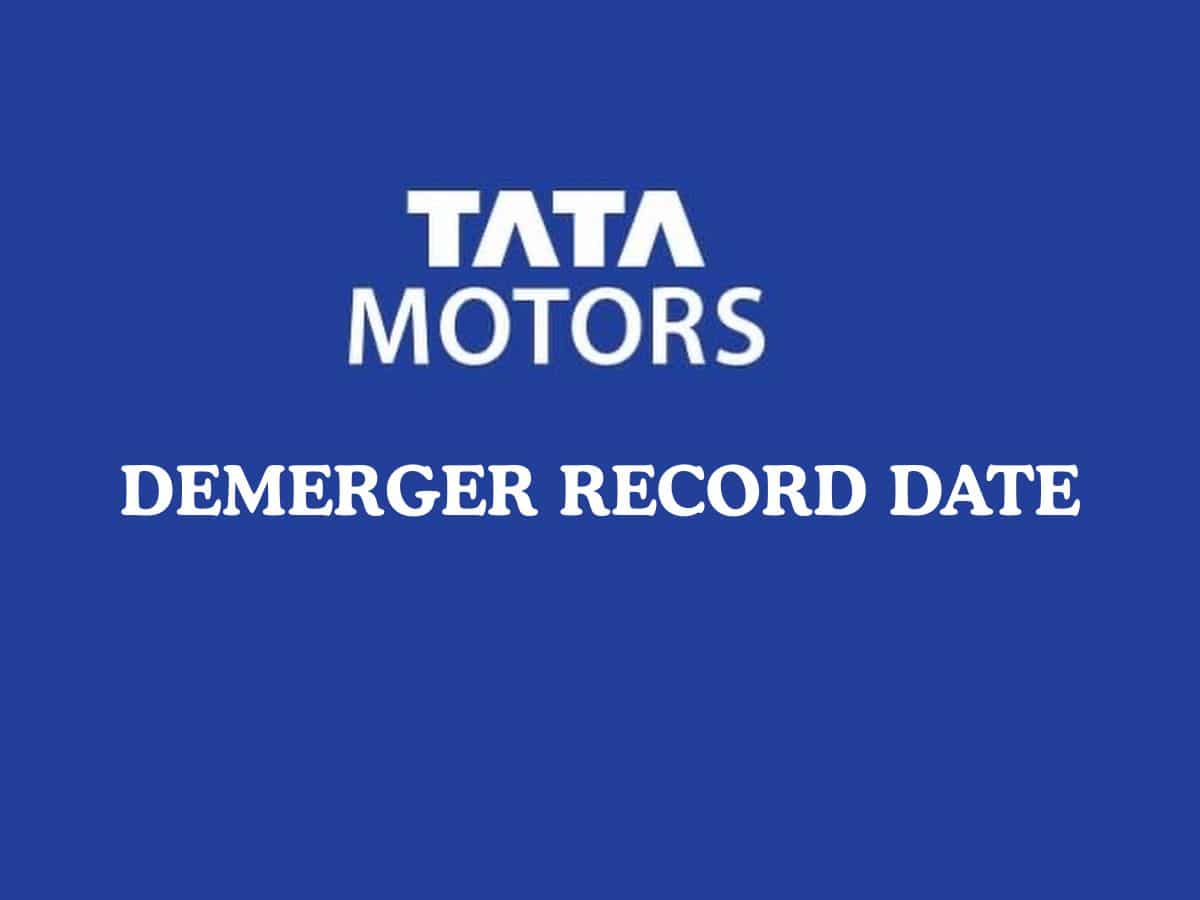 Tata Motors demerger record date announced