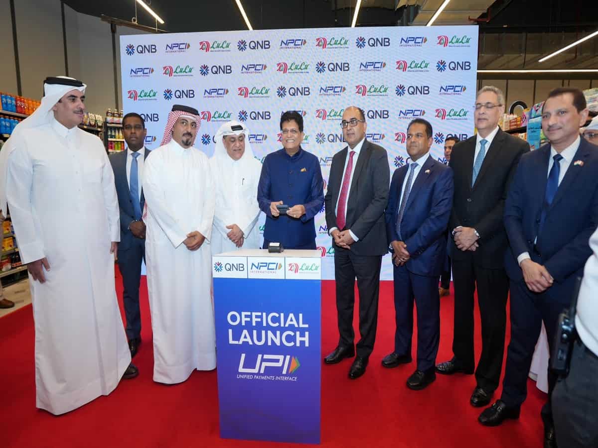 Piyush Goyal launches India’s UPI at Lulu Hypermarket in Qatar to deepen digital and trade ties