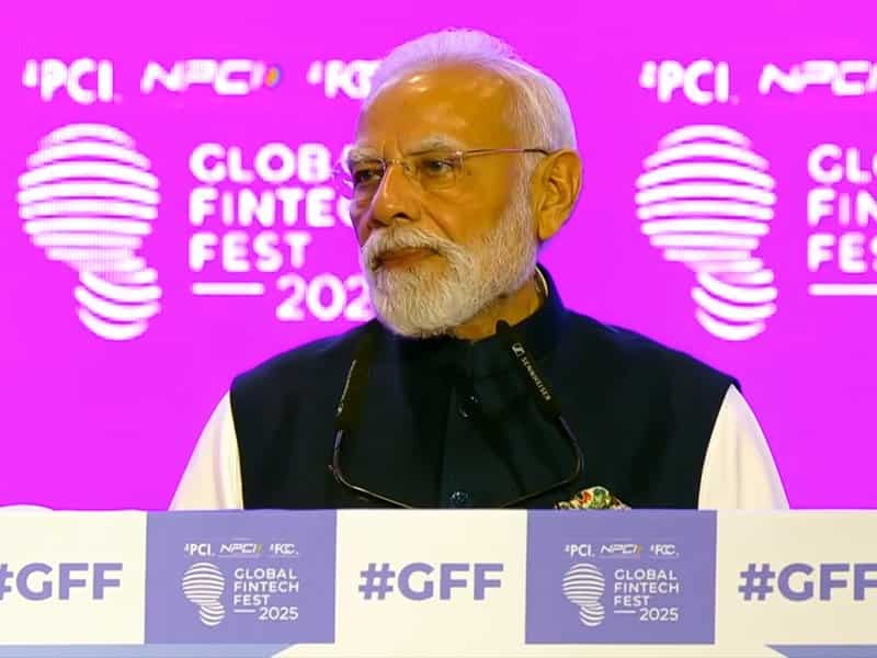 "India's UPI, Aadhaar-enabled payment system, Bharat QR and DigiLocker are the backbone of our digital economy," says PM Modi at Global Fintech Fest in Mumbai