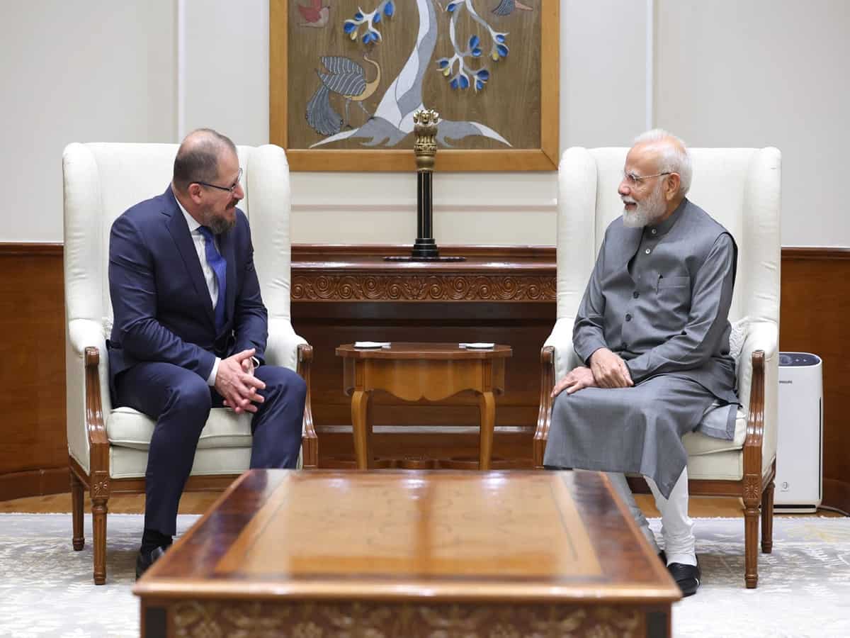 PM Modi meets Qualcomm CEO to discuss deeper tech ties, AI, semiconductor ambitions and skill development