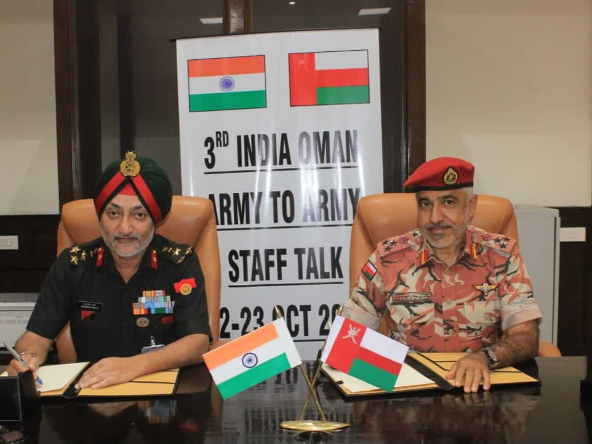 India-Oman holds 3rd Army-to-Army Staff Talks to strengthen defence cooperation