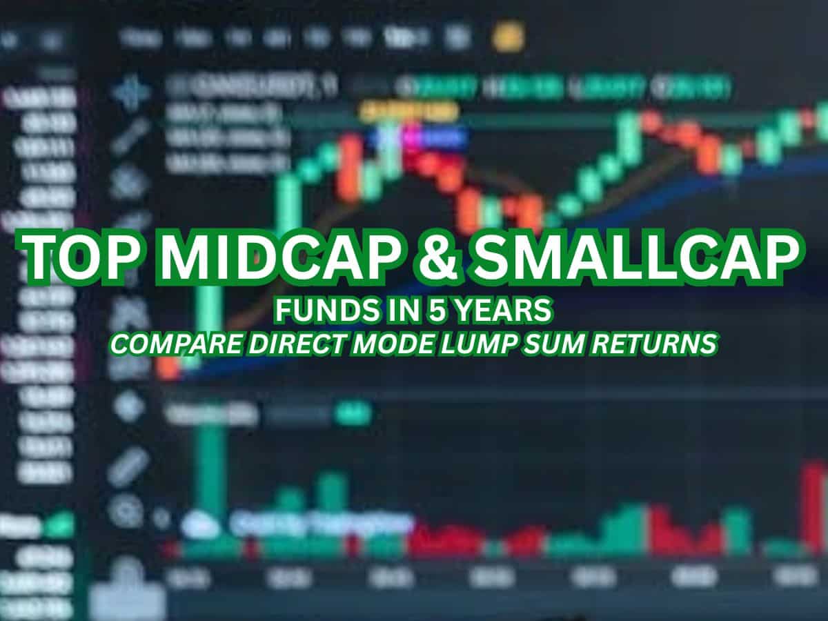Starting your mutual fund journey? Top 10 midcap, smallcap schemes in 5 years—No. 1 MF has turned Rs 3 lakh into Rs 13.56 lakh