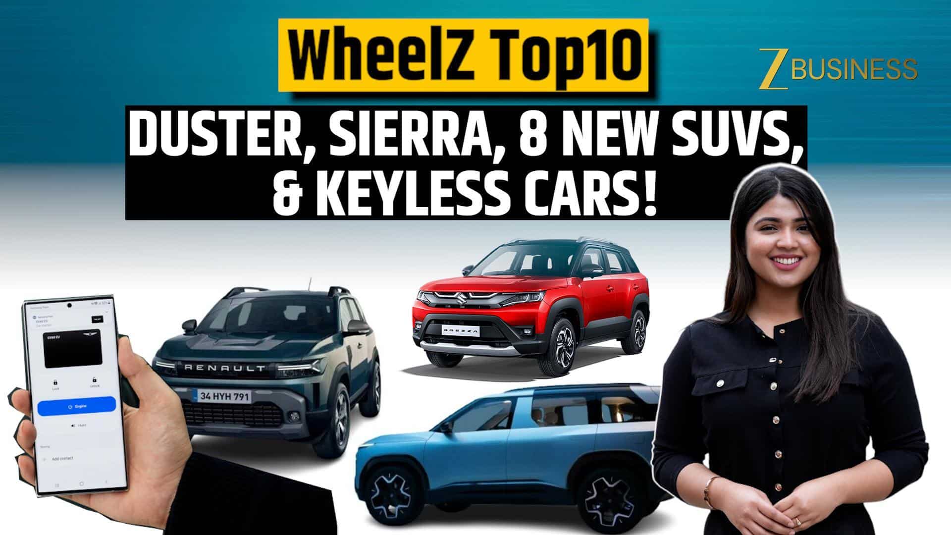 WHEELZ TOP 10: Renault Duster and Tata Sierra Launch Dates Confirmed!