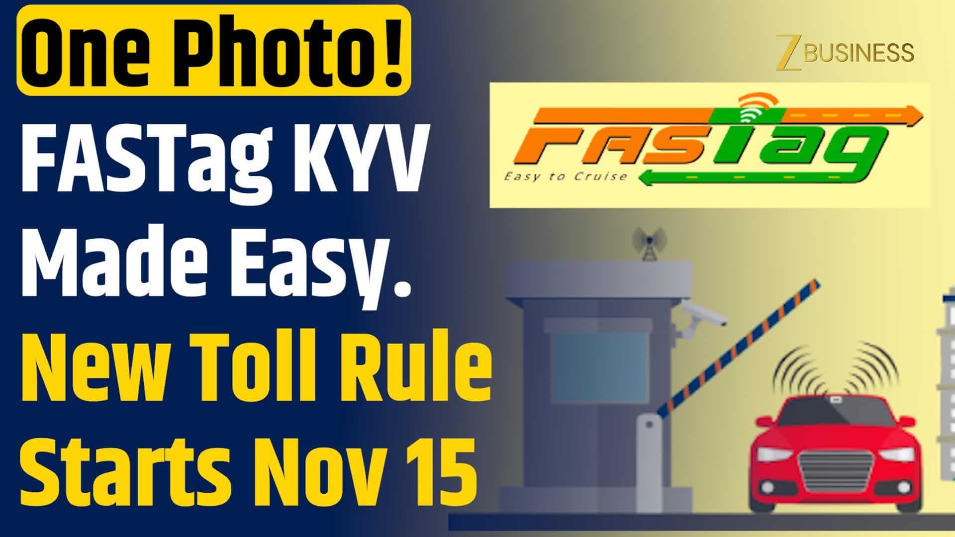 FASTag KYV Just Got Simpler: Banks to Assist Users and New 1.25x UPI Toll Fee from November 15
