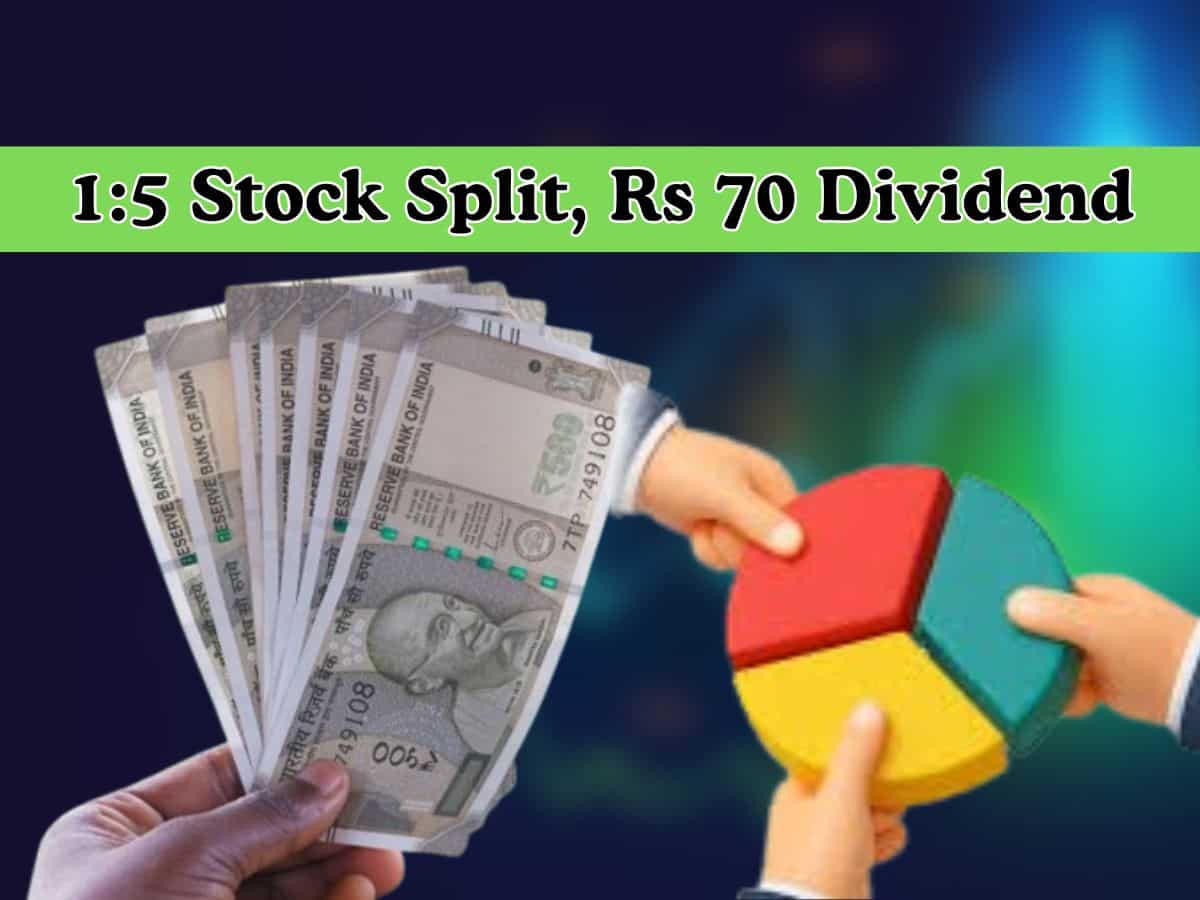 1:5 Stock Split, Rs 70 Dividend: This company announces double treat for investors—Record date fixed
