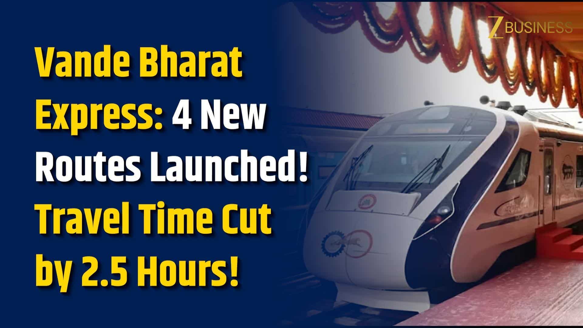 PM Modi to Flag Off Four New Vande Bharat Trains on November 8, Expanding Rail Network to Banaras–Khajuraho, Lucknow–Saharanpur, Firozpur–Delhi, and Ernakulam–Bengaluru.