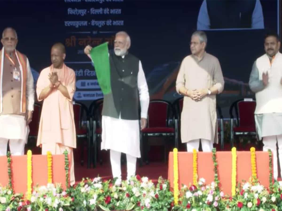 PM Modi flags off four Vande Bharat Express trains from Varanasi: Check new routes and travel time cuts