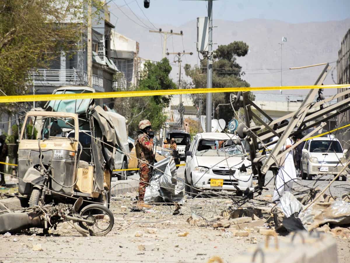 Islamabad Bomb Blast Outside District Court Kills 12