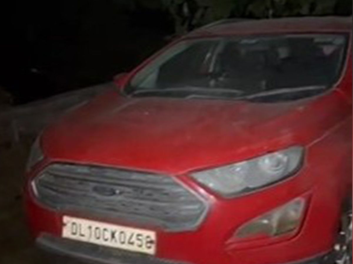 Red EcoSport connected to main suspect in Delhi blast case seized in Faridabad