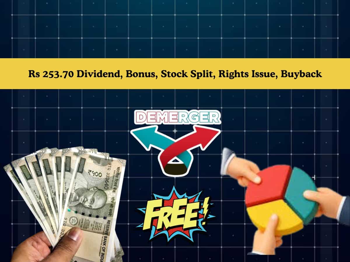 Rs 253.70 Dividend, Bonus, Stock Split, Rights Issue, Buyback: 37 stocks to trade ex-date on November 14 (Friday)—Full list 