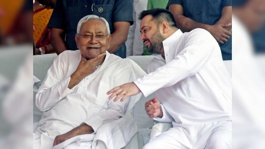 Bihar Election Results 2025: Nitish Kumar-led JDU leads with 63 Seats, Tejashwi's RJD follows at 49 in early trends