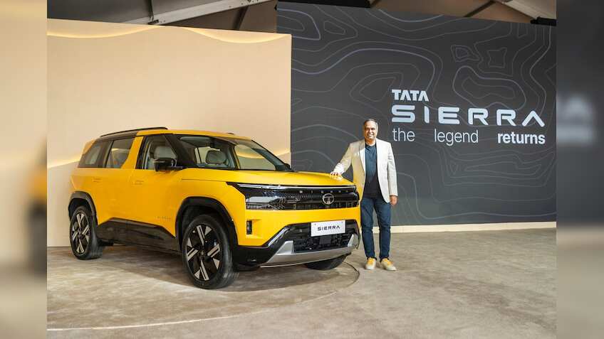 Tata Motors Unveils All-New Sierra SUV: Retro-inspired design, triple-screen interior & more; check expected price