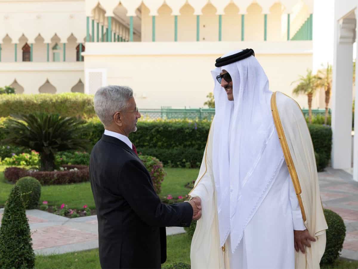 EAM Jaishankar meets Qatar Amir, reiterates commitment to strengthening ties
