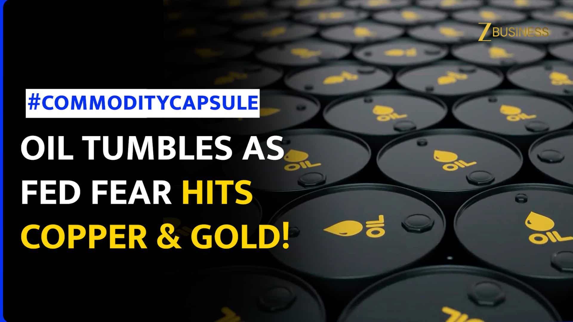 Oil Erases Gains as Russian Loadings Resume; Fed Hawkish Views Pressure Copper and Gold Prices