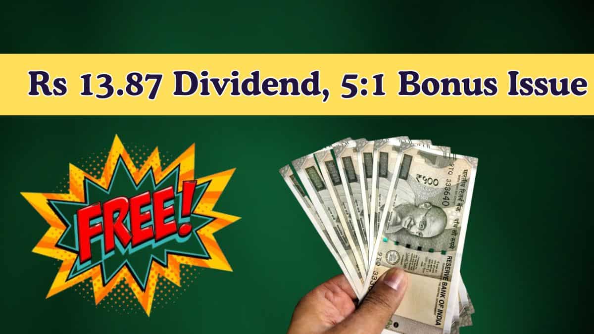 Rs 13.87 Dividend, 5:1 Bonus Issue: 11 stocks turn ex-date today—Full list