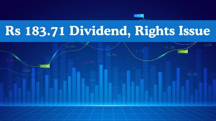 Rs 183.71 Dividend, Rights Issue: 12 Stocks turn ex-date today—Full list