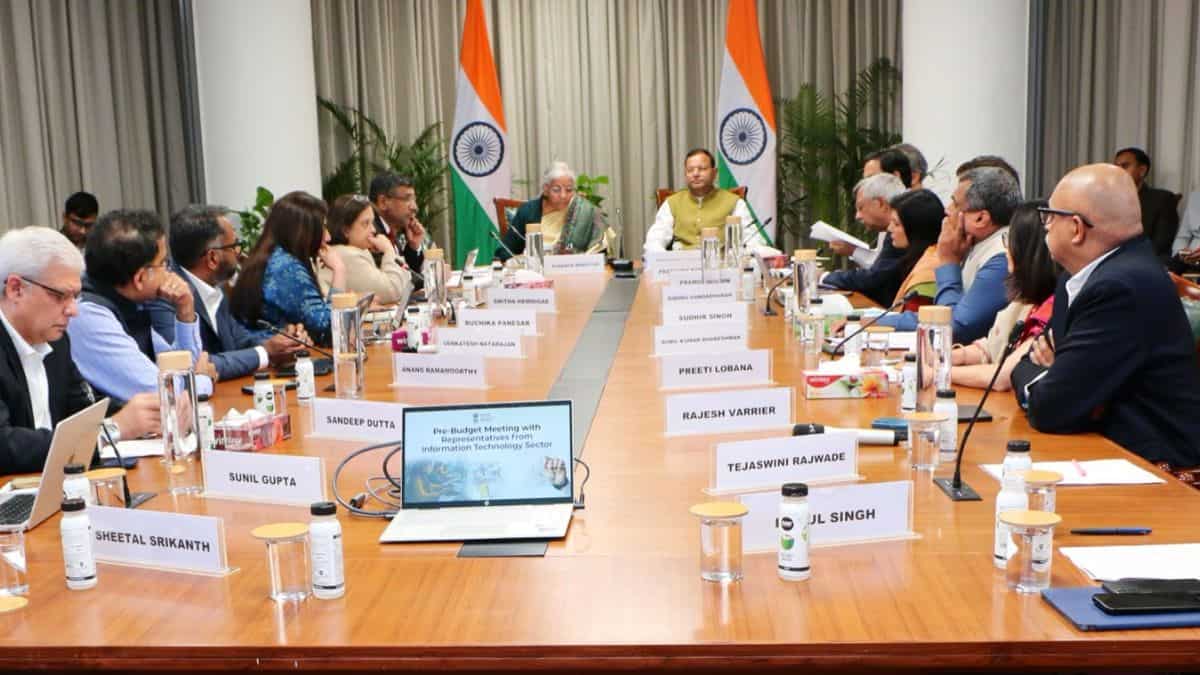 Budget 2026: FM Nirmala Sitharaman holds consultations with IT sector stakeholders 