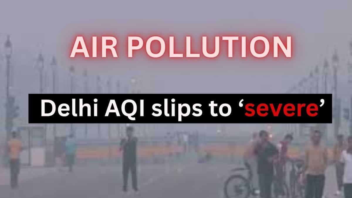 Air pollution rises, AQI in ‘severe’: CAQM shifts Stage IV GRAP measures to Stage III — Check latest updates inside