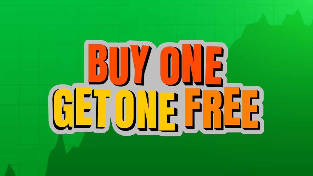 1:1 Bonus Issue: Buy 1, get 1 free — Today is final day to qualify for bonus shares - Details 