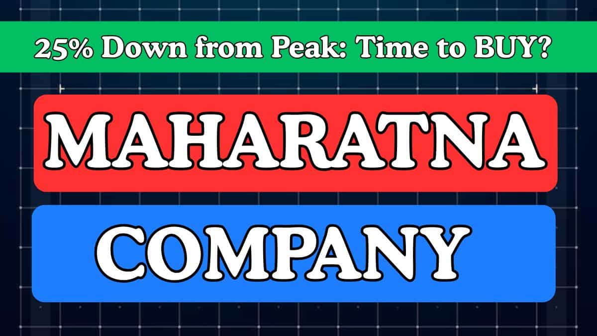 Maharatna PSU share slides 25% from peak: Is this a buying opportunity now? 