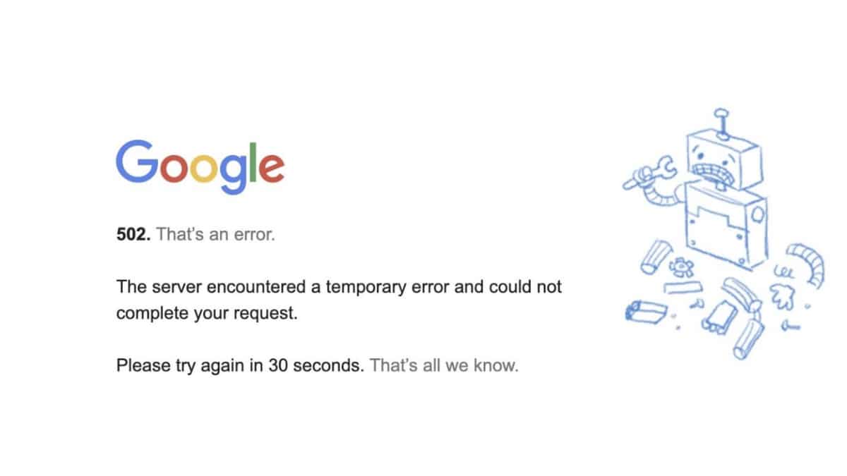 Google Meet suffers major outage in India, users report ‘502 error’ during meetings