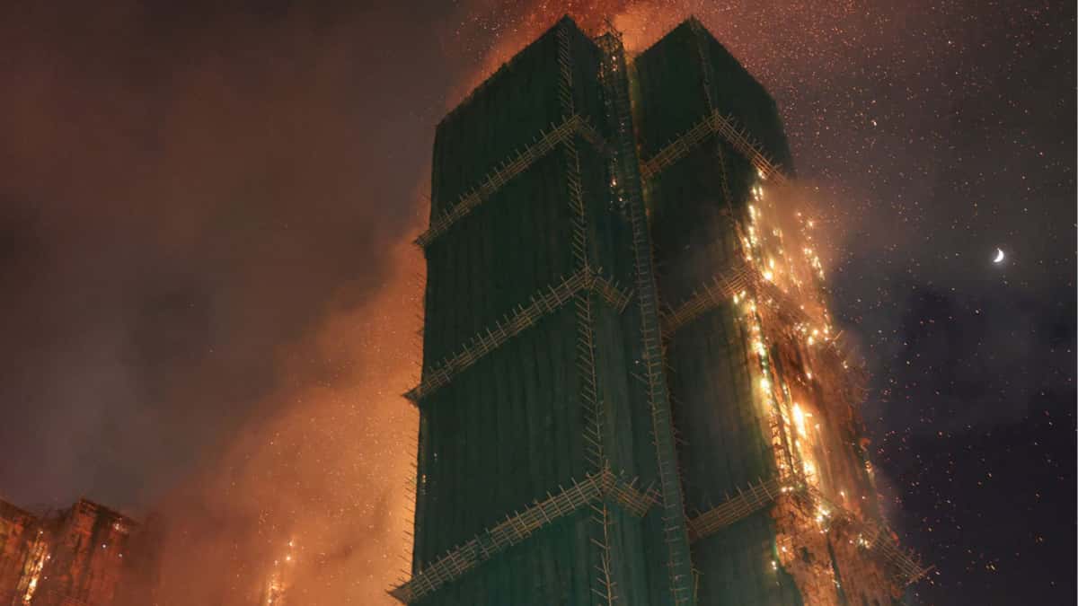 Death toll in Hong Kong residential fire rises to 128 as rescue efforts continue