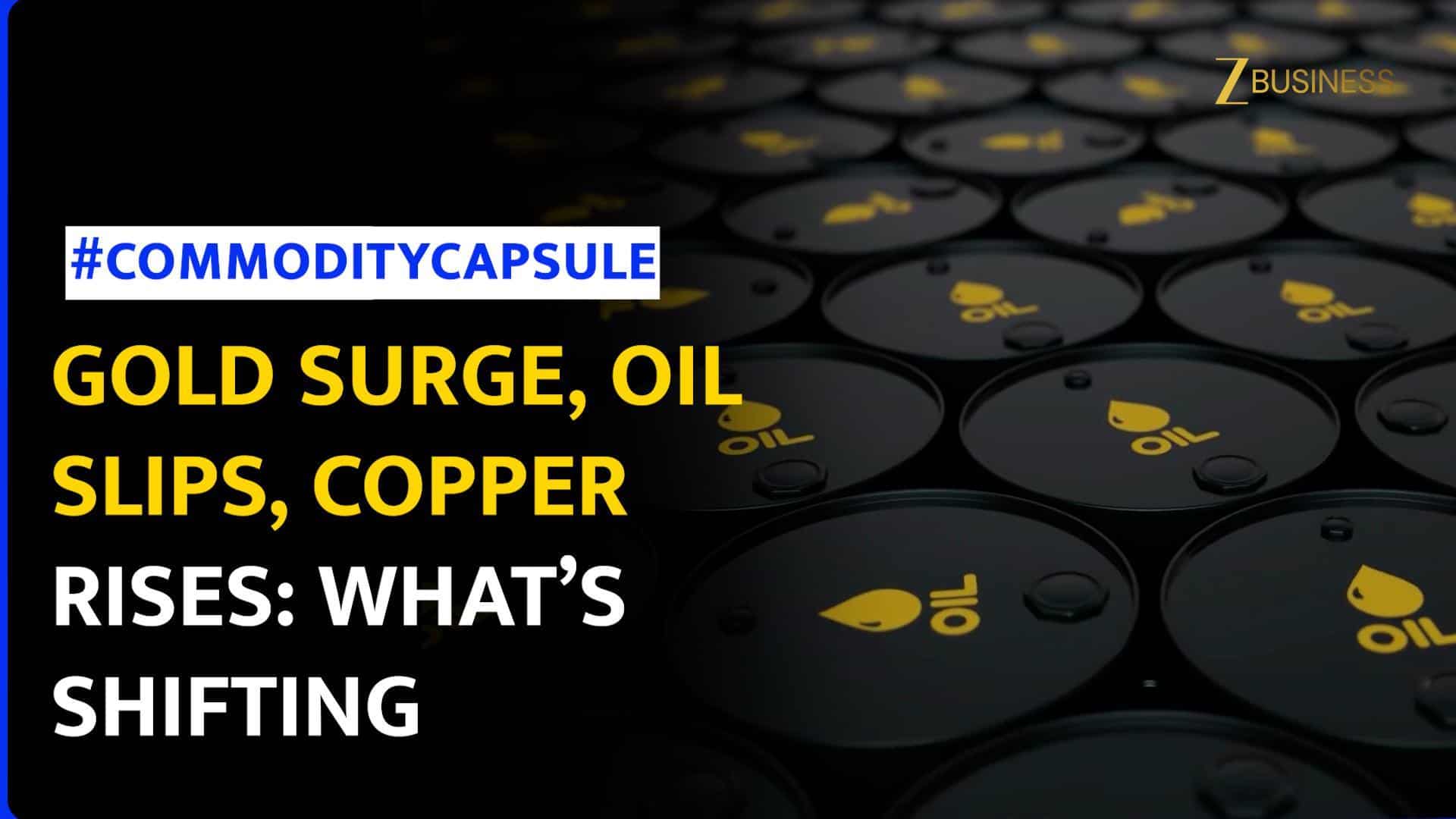 Gold Jumps on Strong Fed Cut Bets; Oil Stagnates on Peace Talks, Copper Gains on Softer US Data