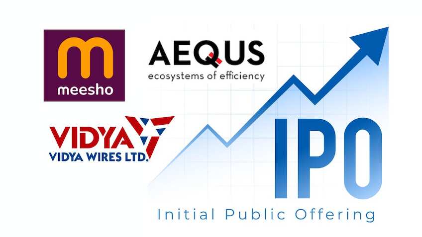 Rs 6,640-crore IPO Rush: Meesho, Aequs & Vidya Wires set to hit D-Street on December 3