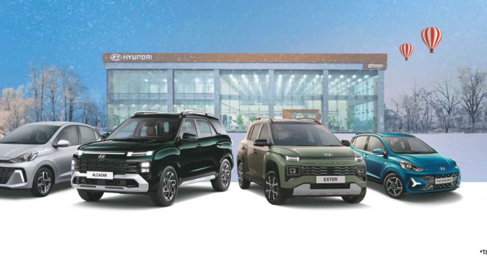 Hyundai rolls out year-end ‘December Delight’ offers worth Rs 1 lakh across select models