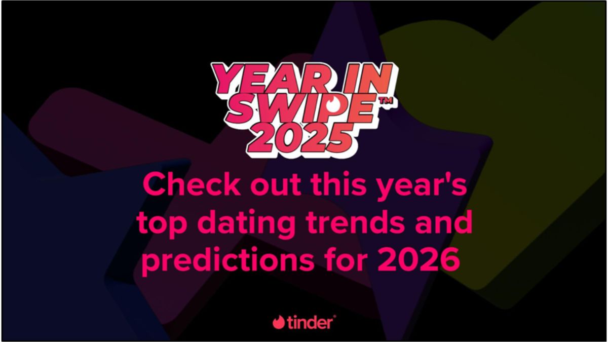 Tinder Predicts 2026 Dating Trends: Singles say goodbye to mixed signals and hello to honest connections