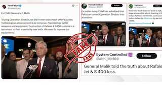 PIB Fact Check busts Pak claims of Rafale and S-400 destruction in Op Sindoor; flags fake AI video