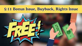5:11 Bonus issue, buyback, rights issue: 3 stocks to trade ex-date on Wednesday, 17 December