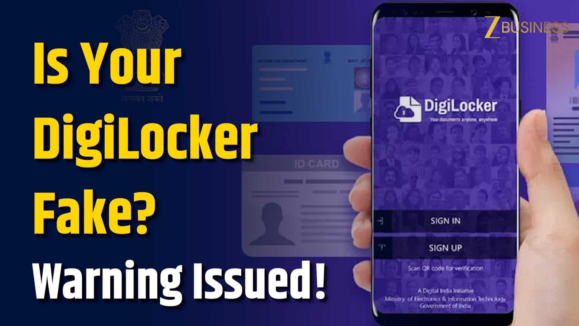 Don't Get Scammed: Check the Developer Name Before Downloading DigiLocker from Play Store.